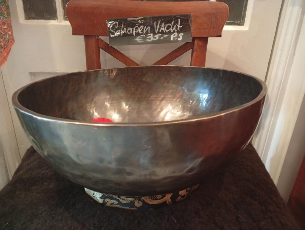 Supergrote klankschaal 8.5 kilo diameter 45.9 cm, Muziek en Instrumenten, Percussie, B, G, G, Overige soorten