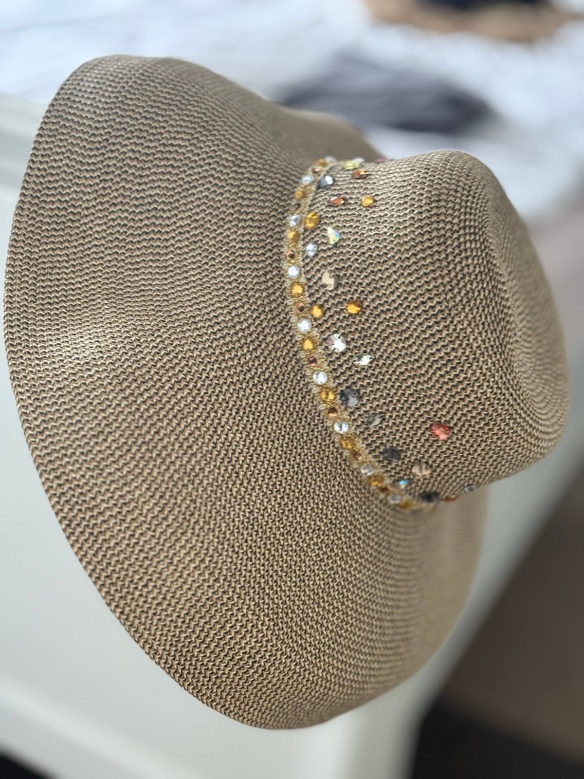 Nieuwe San Diego Hat Co. zomerhoed met handgenaaide steentje, Verzenden, Nieuw, One size fits all, Hoed