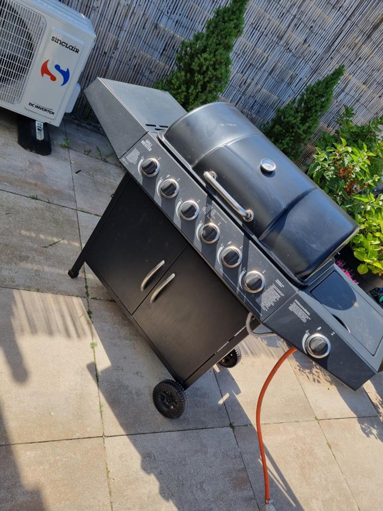 Grill Meister Gasbarbecue - gratis, Tuin en Terras, Ophalen, Gebruikt