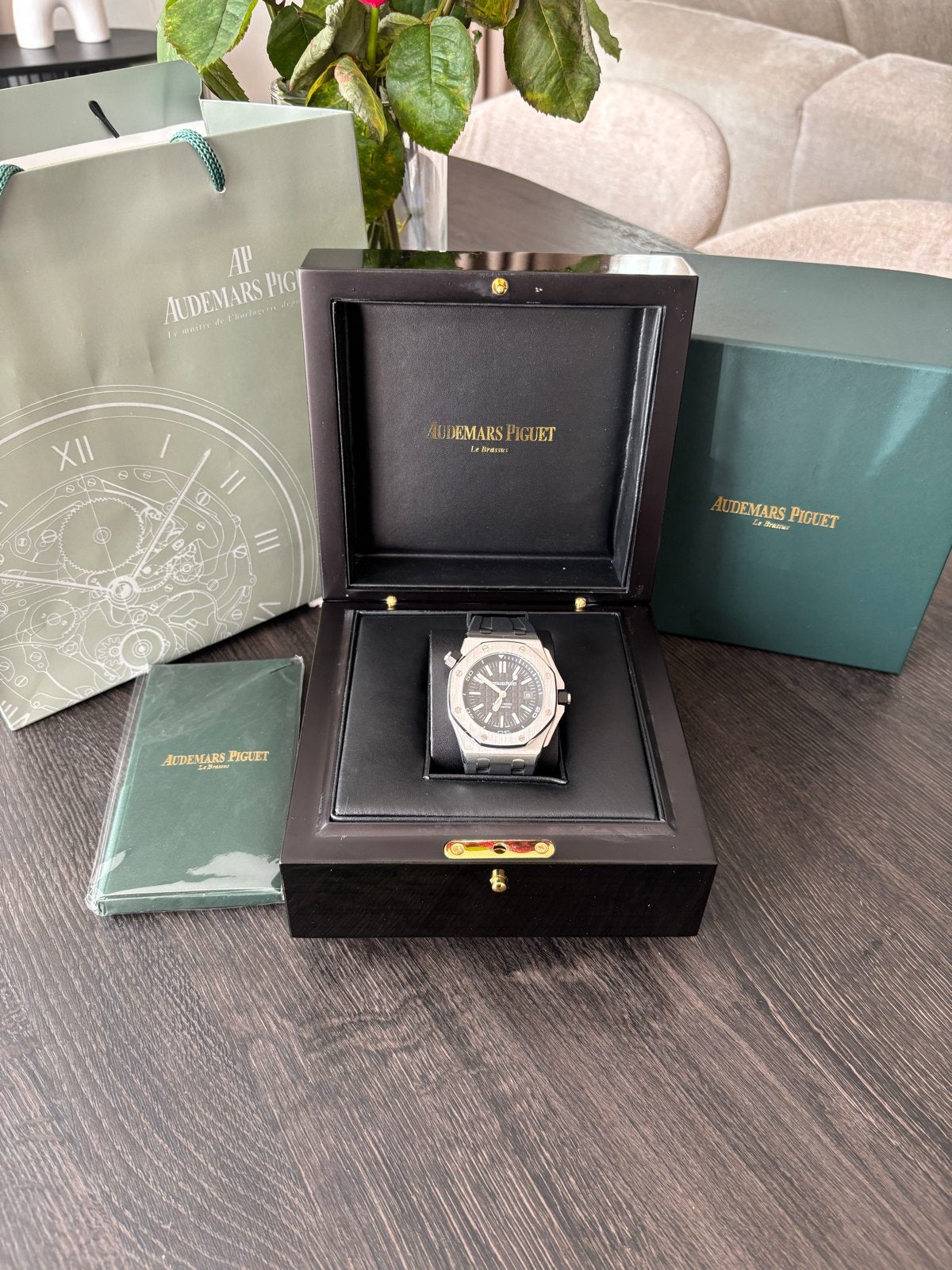 Audemars Piguet Royal Oak, Overige merken, Staal, Verzenden, Polshorloge
