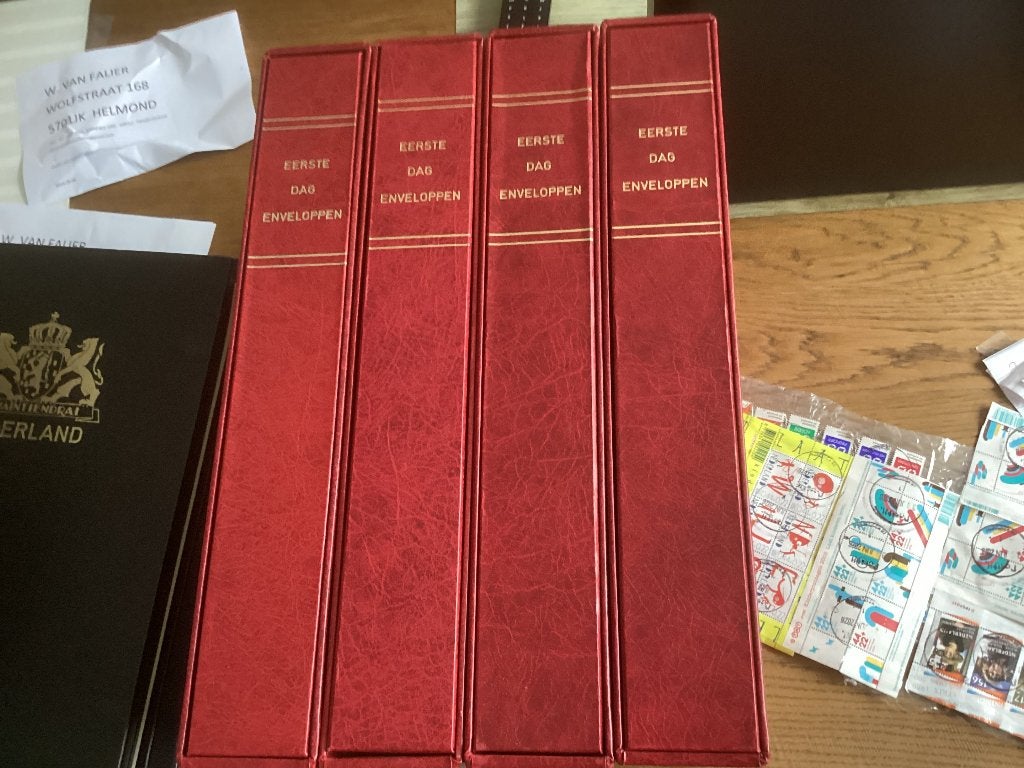 4 gebruikte luxe FDC Importa fdc albums per stuks 17,50 euro, Ophalen, Verzamelalbum