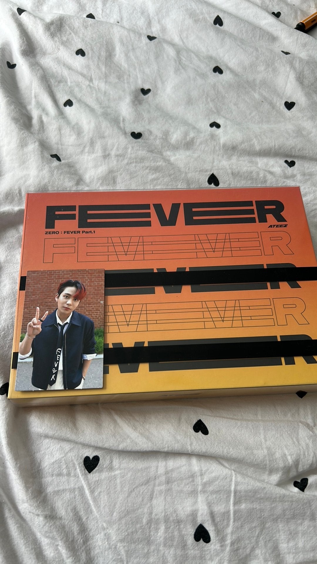 Ateez fever album, Ophalen of Verzenden, Zo goed als nieuw
