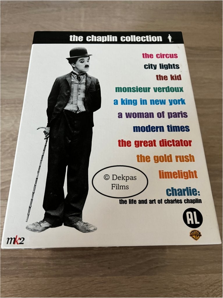 Dvd's The Chaplin Collection - 18-Disc, Gebruikt, Alle leeftijden, Nederlands, Overige genres