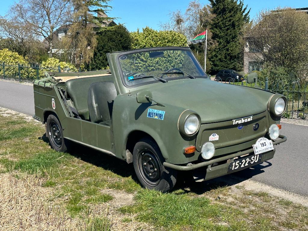 Trabant 601 Kubel 1971, Auto's, 594 cc, Cabriolet, Overige kleuren, Handgeschakeld