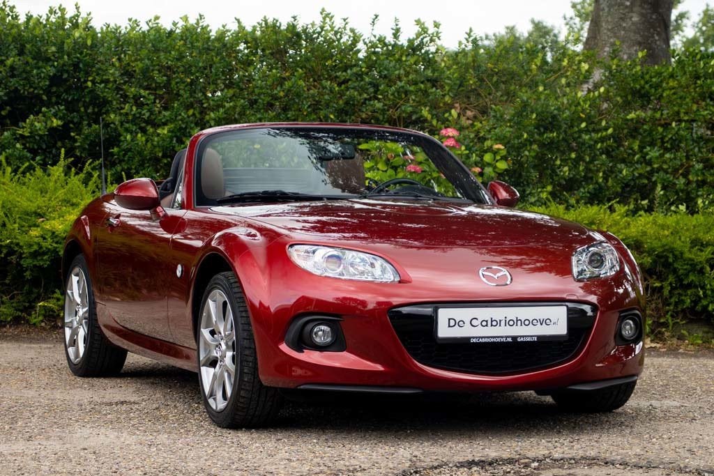 Mazda MX-5 Roadster Coupé NC 1.8l Copper Red Mica - Kenko, Achterwielaandrijving, Gebruikt, 4 cilinders, Cabriolet