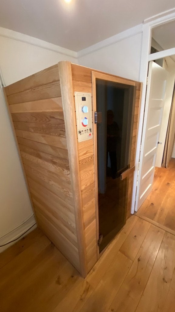 Infrarood Cabine, Ophalen, Zo goed als nieuw, Infrarood, Complete sauna