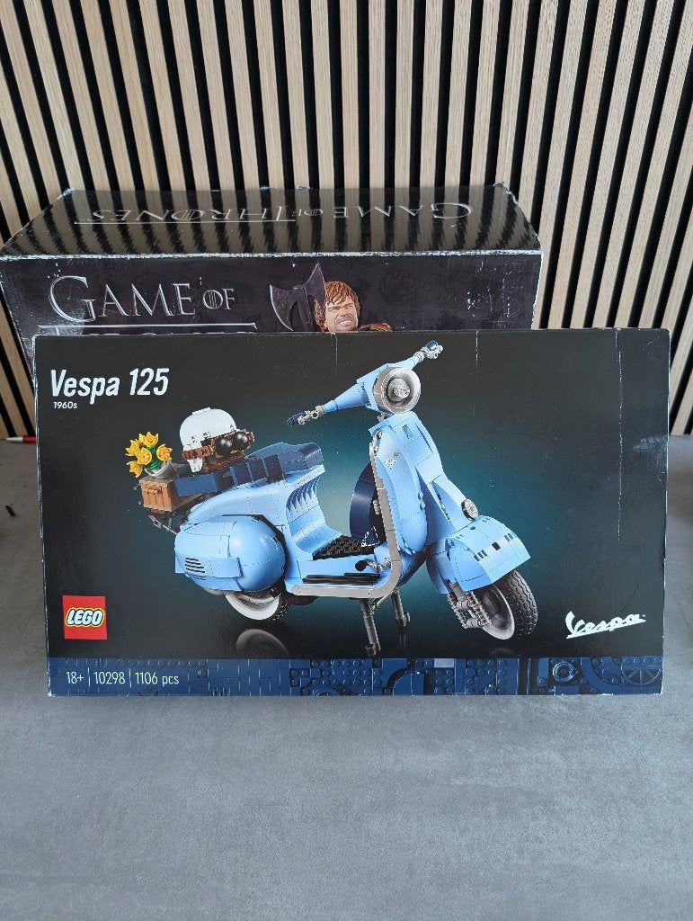 Lego vespa 125 10298, Ophalen of Verzenden, Zo goed als nieuw