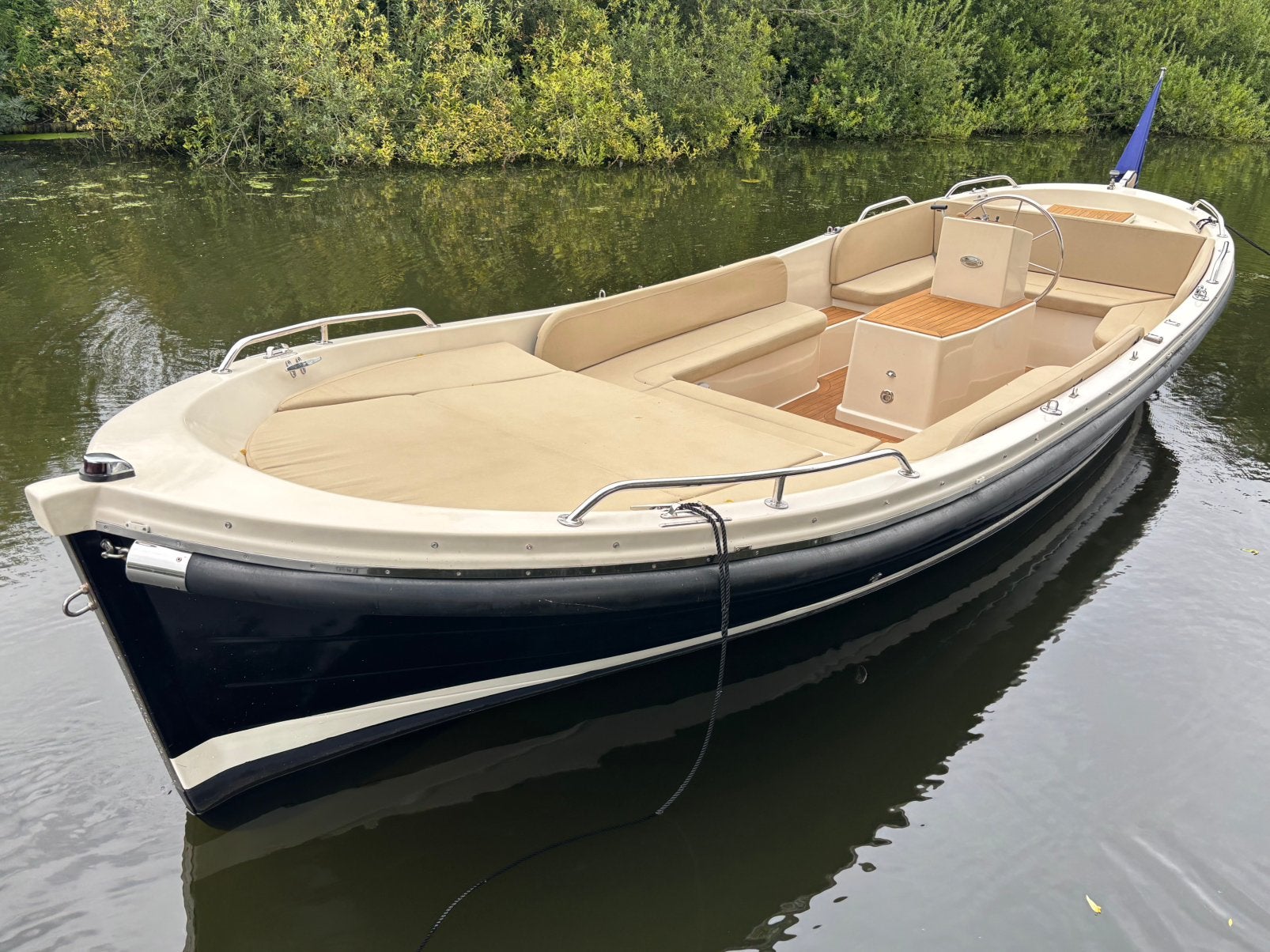 Isloep 735 Yanmar 29pk en boegschroef vaarklaar!, Ophalen, Rondzit, Gebruikt, Rubber