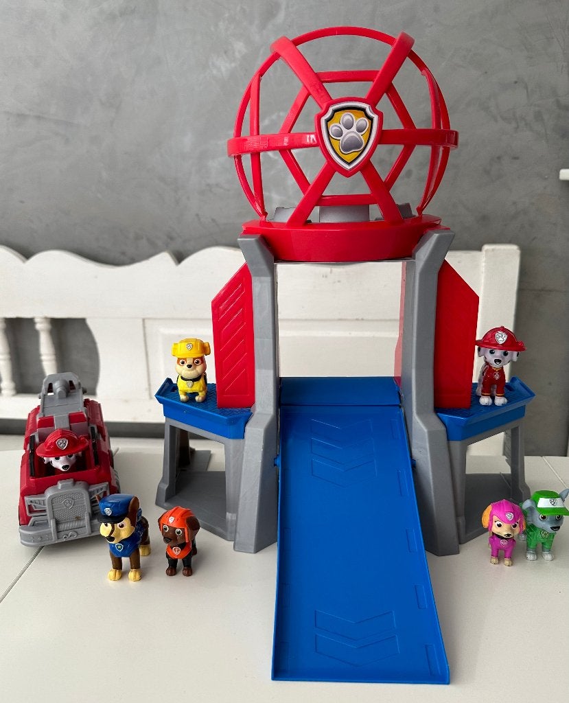 GELIJK OPHALEN! Paw Patrol Uitkijktoren incl pups, CADEAUTIP, Kinderen en Baby's, Speelgoed | Actiefiguren, Ophalen of Verzenden