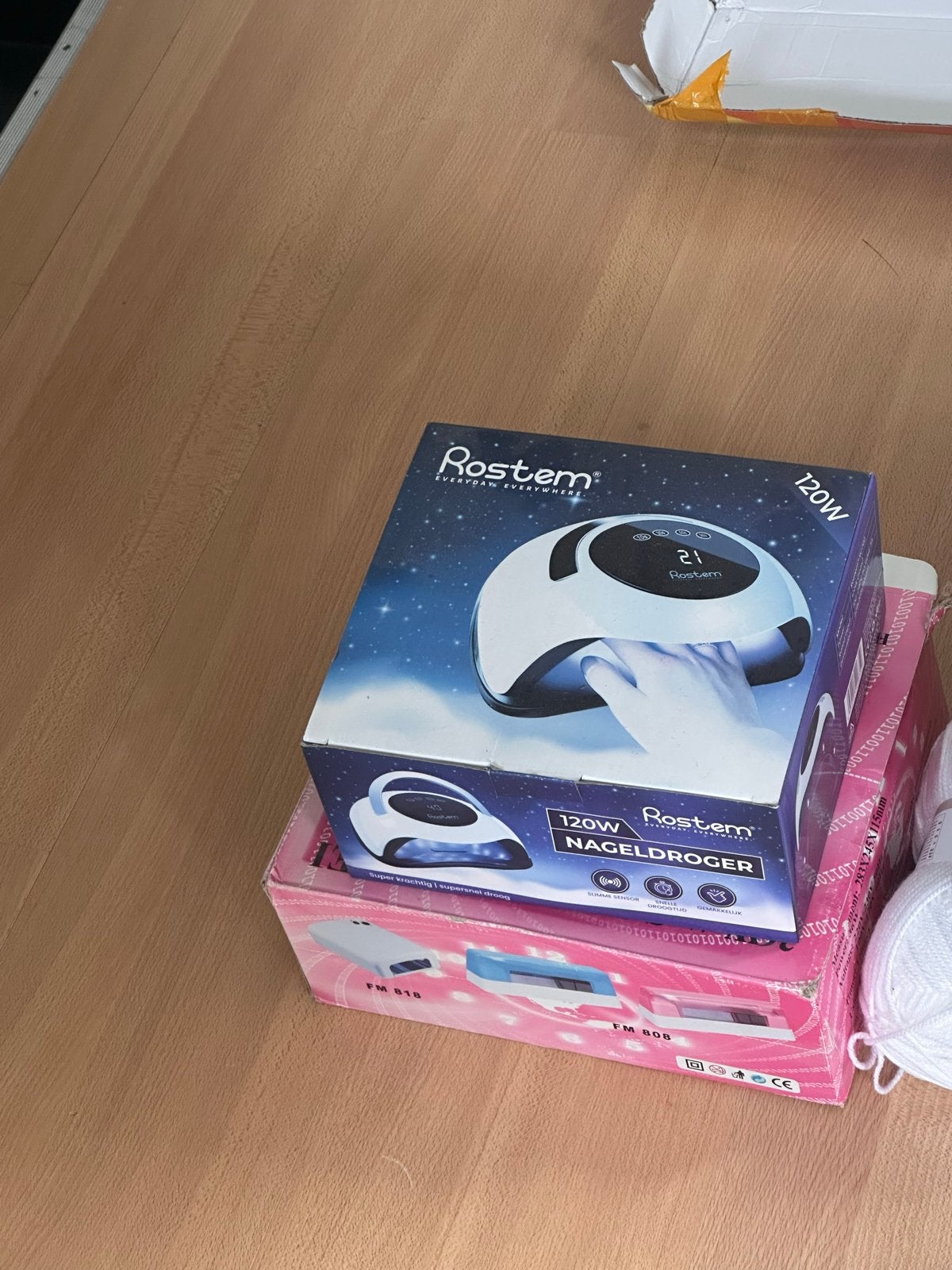 Rostem 120W Nageldroger UV/LED Lamp voor Gelnagels, Ophalen, Zo goed als nieuw, Verzorging
