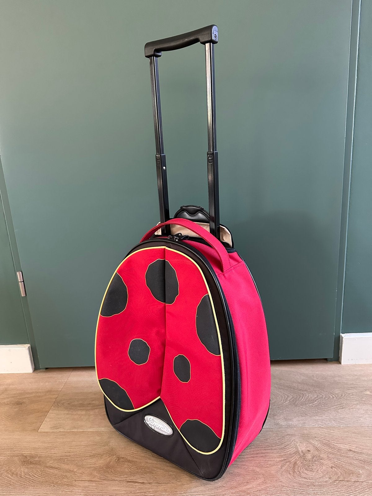 Samsonite Sammies lieveheersbeestje kinderkoffer / trolley, 40 tot 60 cm, Gebruikt, 20 tot 30 cm, Ophalen of Verzenden