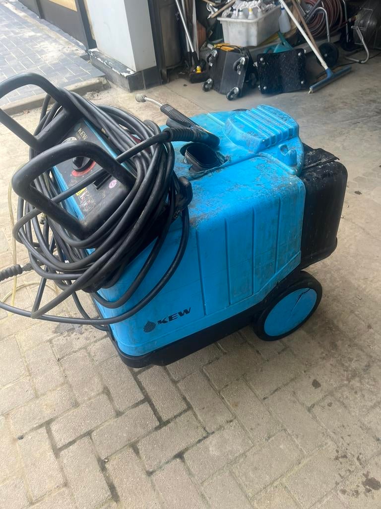 KEW Hogedruk reiniger met mazoutbrander, Ophalen of Verzenden, Gebruikt, Elektrisch