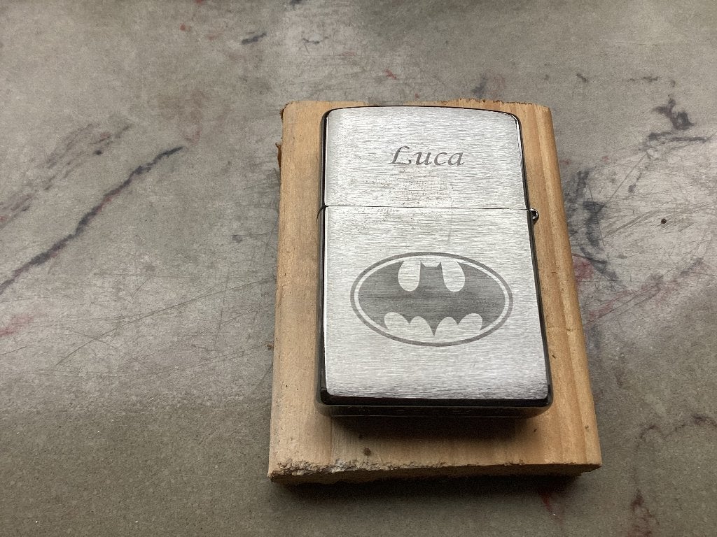 USA zippo met graveertekst, Verzenden, Nieuw, Aansteker