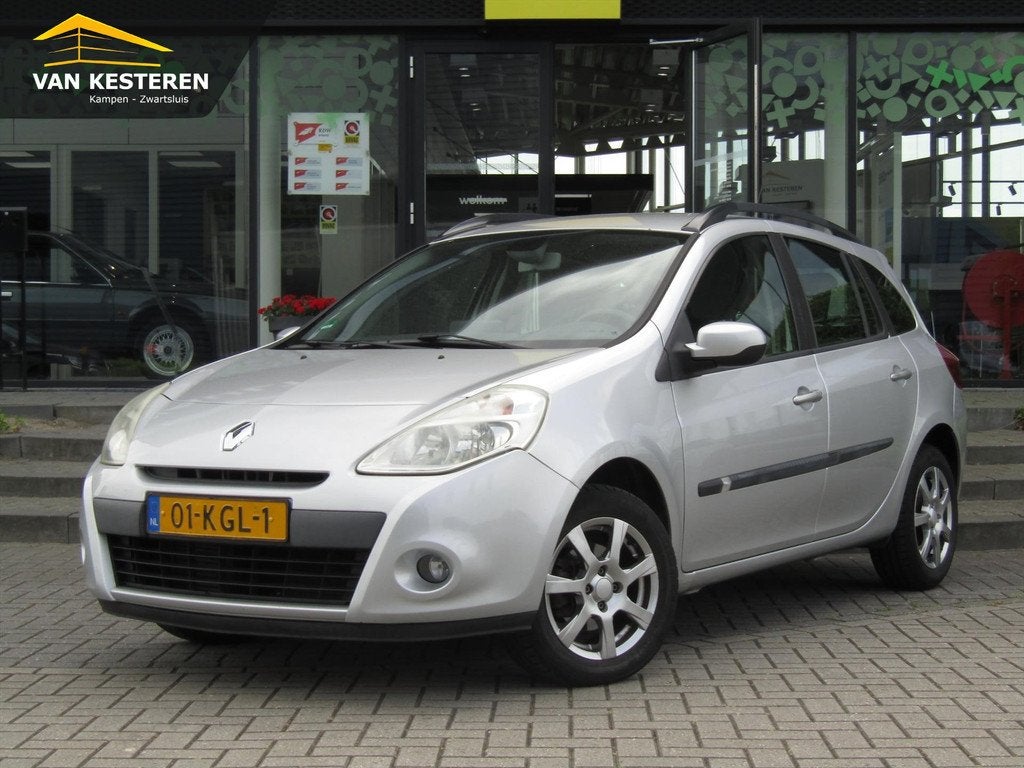 RENAULT Clio 1.2 TCE 100 ESTATE Business / Navigatie / Cruis, Auto's, Voorwielaandrijving, Gebruikt, Zwart, 4 cilinders