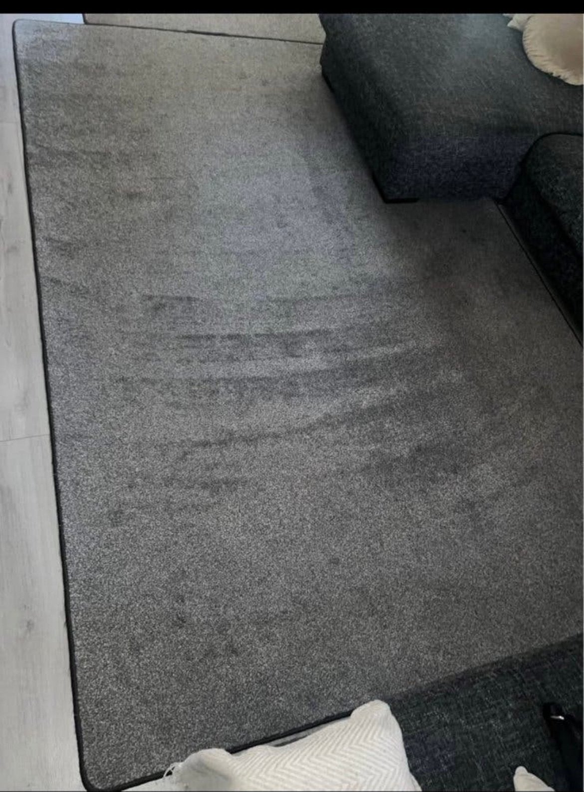 2 x vloerkleden 200x300 grijs, Huis en Inrichting, Ophalen, 200 cm of meer, Zo goed als nieuw, Grijs