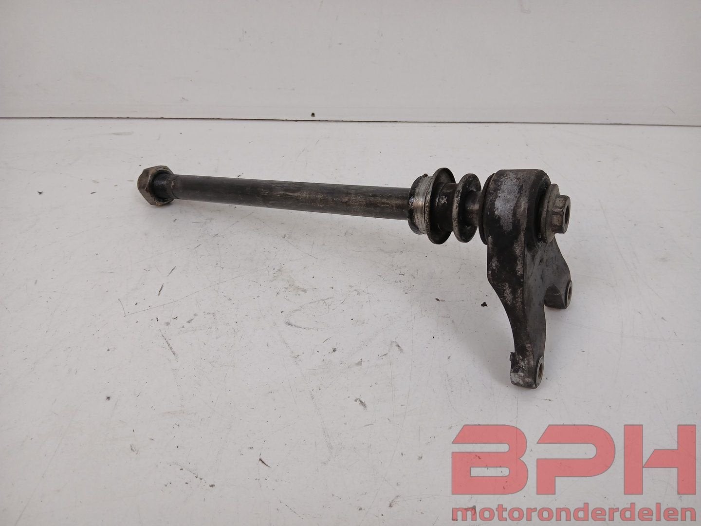 Achteras + remklauwhouder Suzuki GSX-R 750 1100 1990 1991 19, Motoren, Gebruikt, -, -, Ophalen of Verzenden