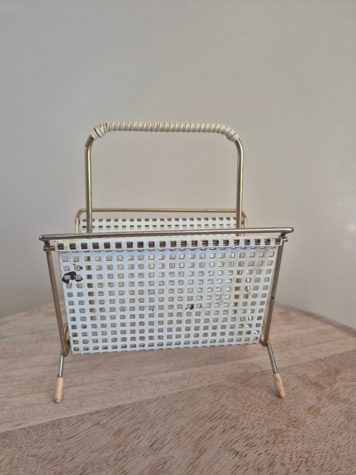 Vintage Desk Organizer / Brievenhouder Jaren '50/'60, Antiek en Kunst, Ophalen of Verzenden