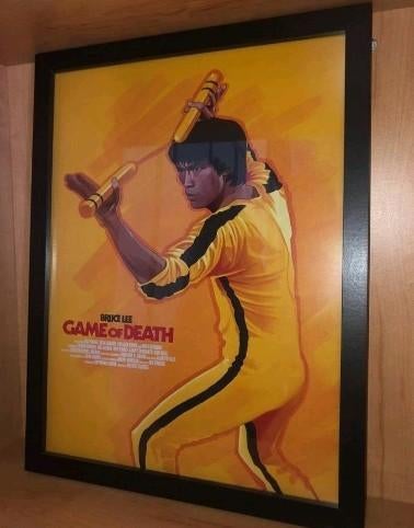 Bruce lee, Verzamelen, Posters, Ophalen of Verzenden, Zo goed als nieuw, A1 t/m A3, Film en Tv