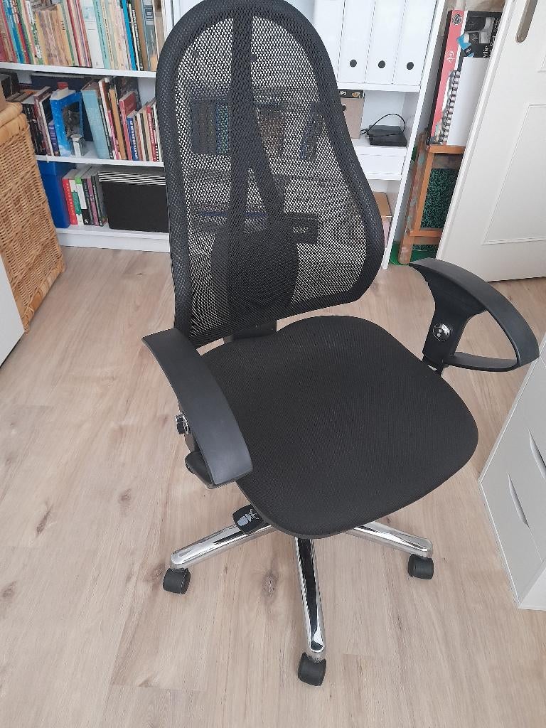 Ergonomische bureaustoel. merk Topstar., Huis en Inrichting, Bureaustoelen, Ophalen, Gebruikt, Zwart, Bureaustoel