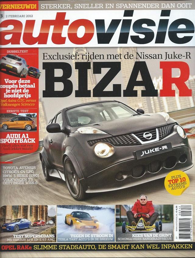 Autovisie 3 2012 : Mercedes Benz E63 AMG - Jaguar XFR - BMW, Ophalen of Verzenden, Gelezen, Algemeen