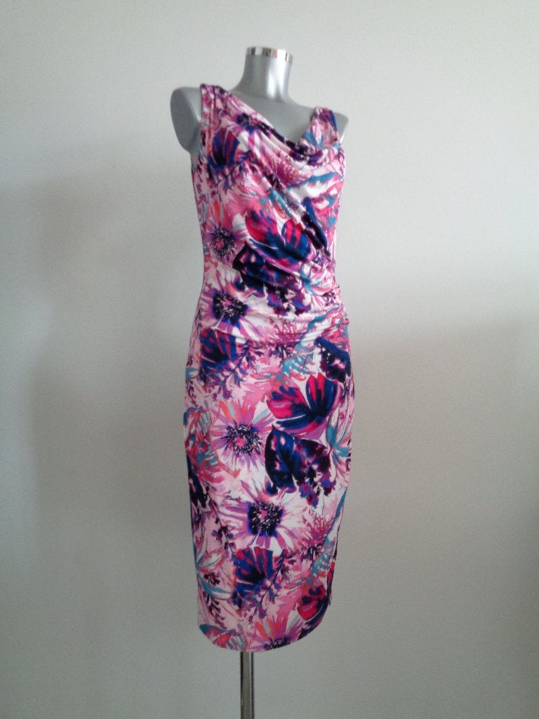 Claudia Strater vrouwelijke jurk - viscose, maat 38, Maat 38/40 (M), Overige kleuren, Ophalen of Verzenden, Zo goed als nieuw