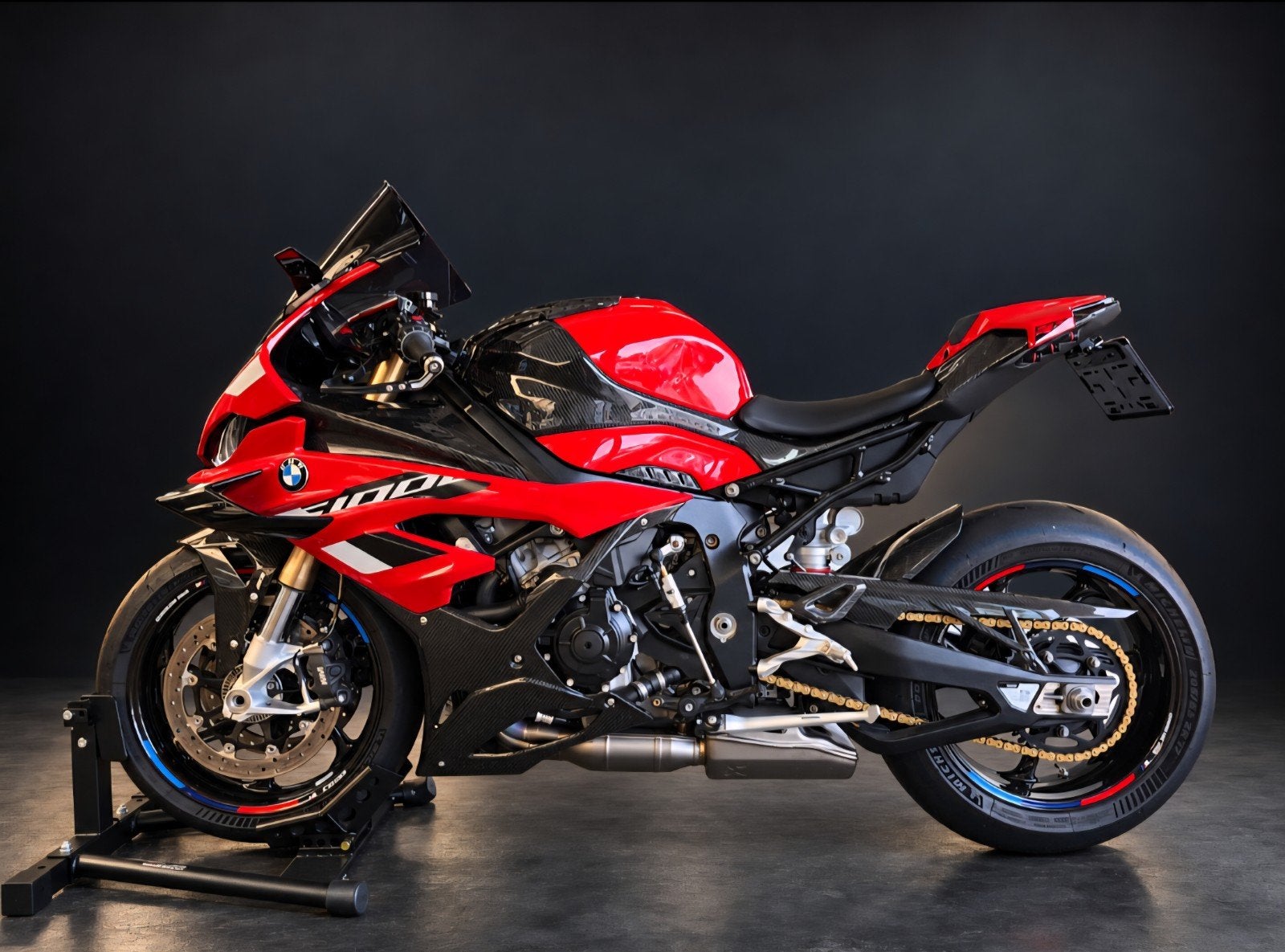 BMW S1000RR Akra Carbon Full options, Motoren, Super Sport, Handgeschakeld, ABS, Gebruikt