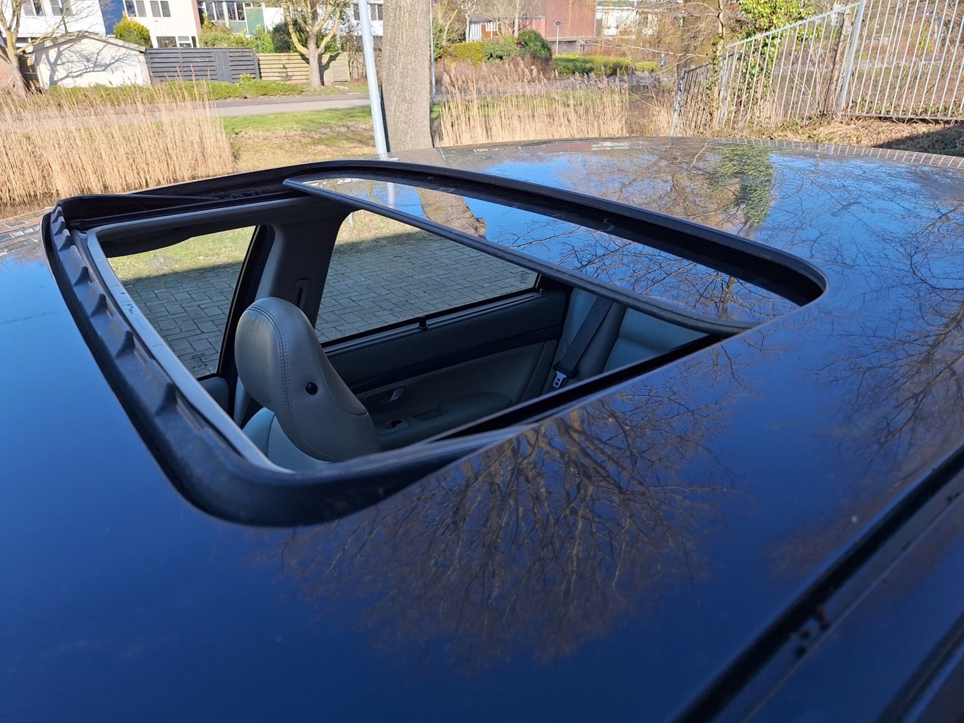 Volvo S80 2.5T Sapphire Automaat Full Option - Schuifdak Led, Auto's, Stoelverwarming, Blauw, 2521 cc, Bedrijf