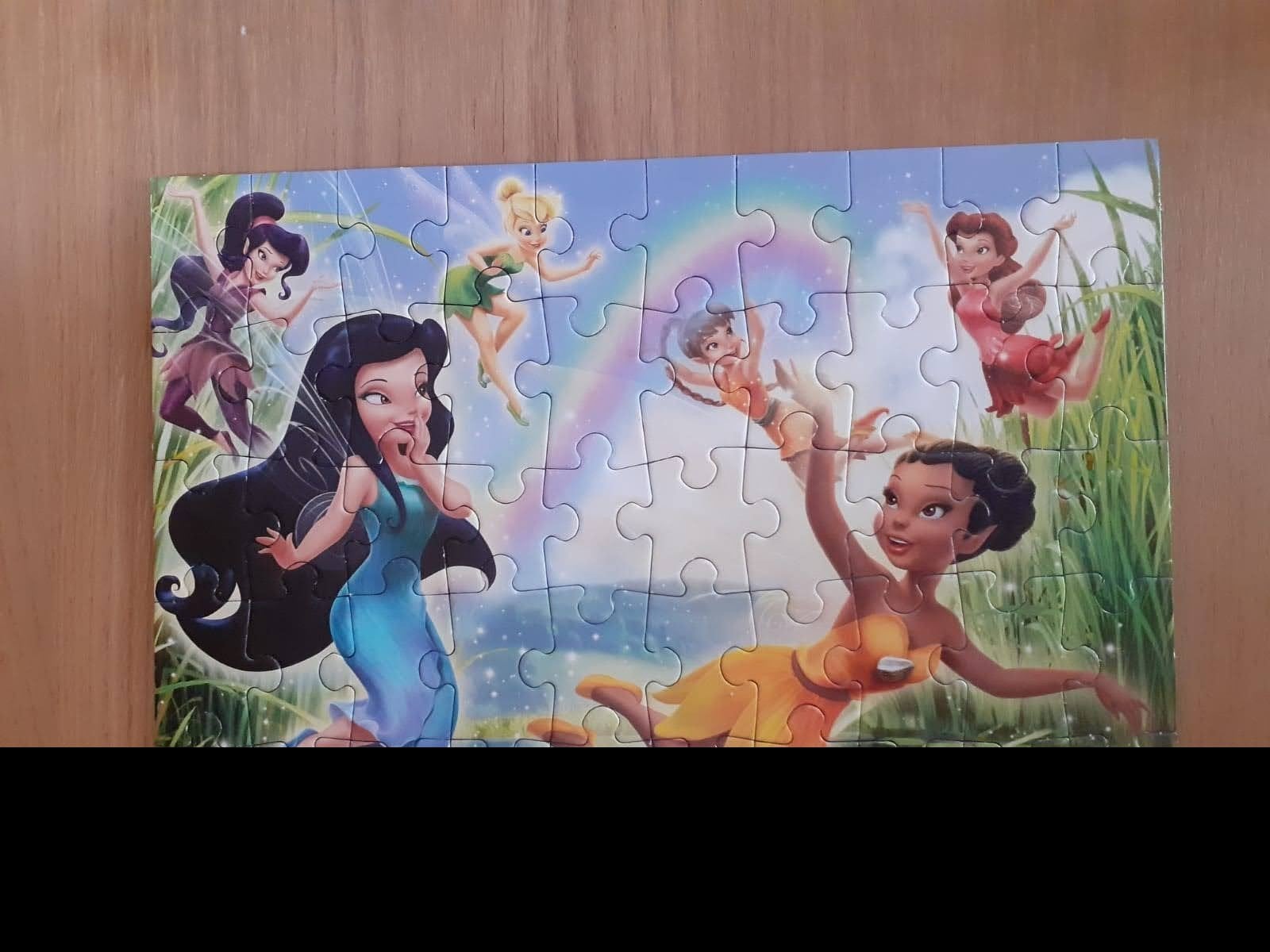 Disney Fairies puzzel 50 stukjes, Ophalen, 10 tot 50 stukjes, Gebruikt, 4 tot 6 jaar