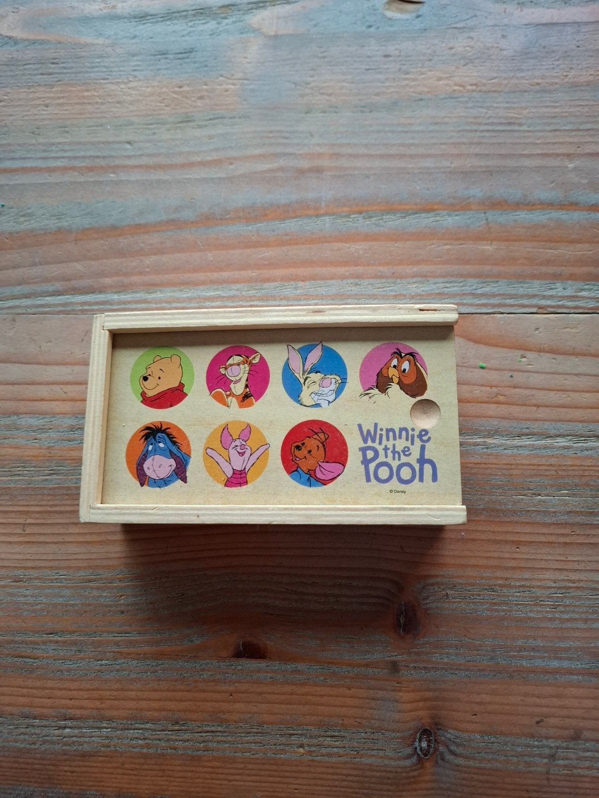 Winnie de Poeh Memo Spel in Houten Doos, Ophalen