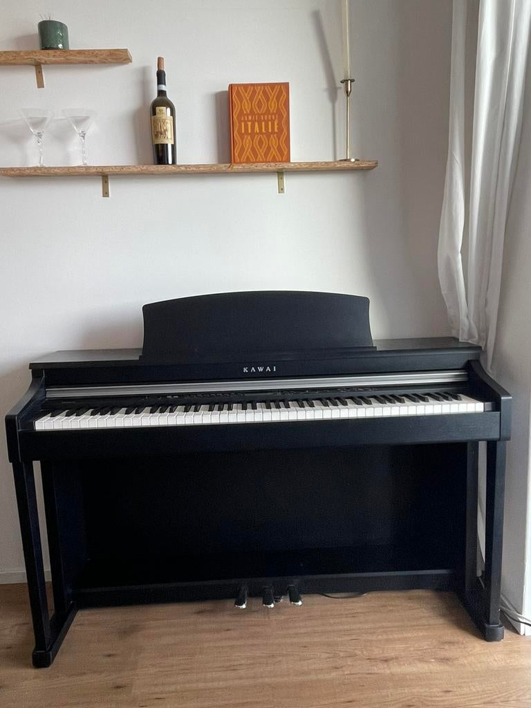 Zwarte Kawai CN33 Digitale piano, Muziek en Instrumenten, Piano's, Ophalen, Zo goed als nieuw, Zwart
