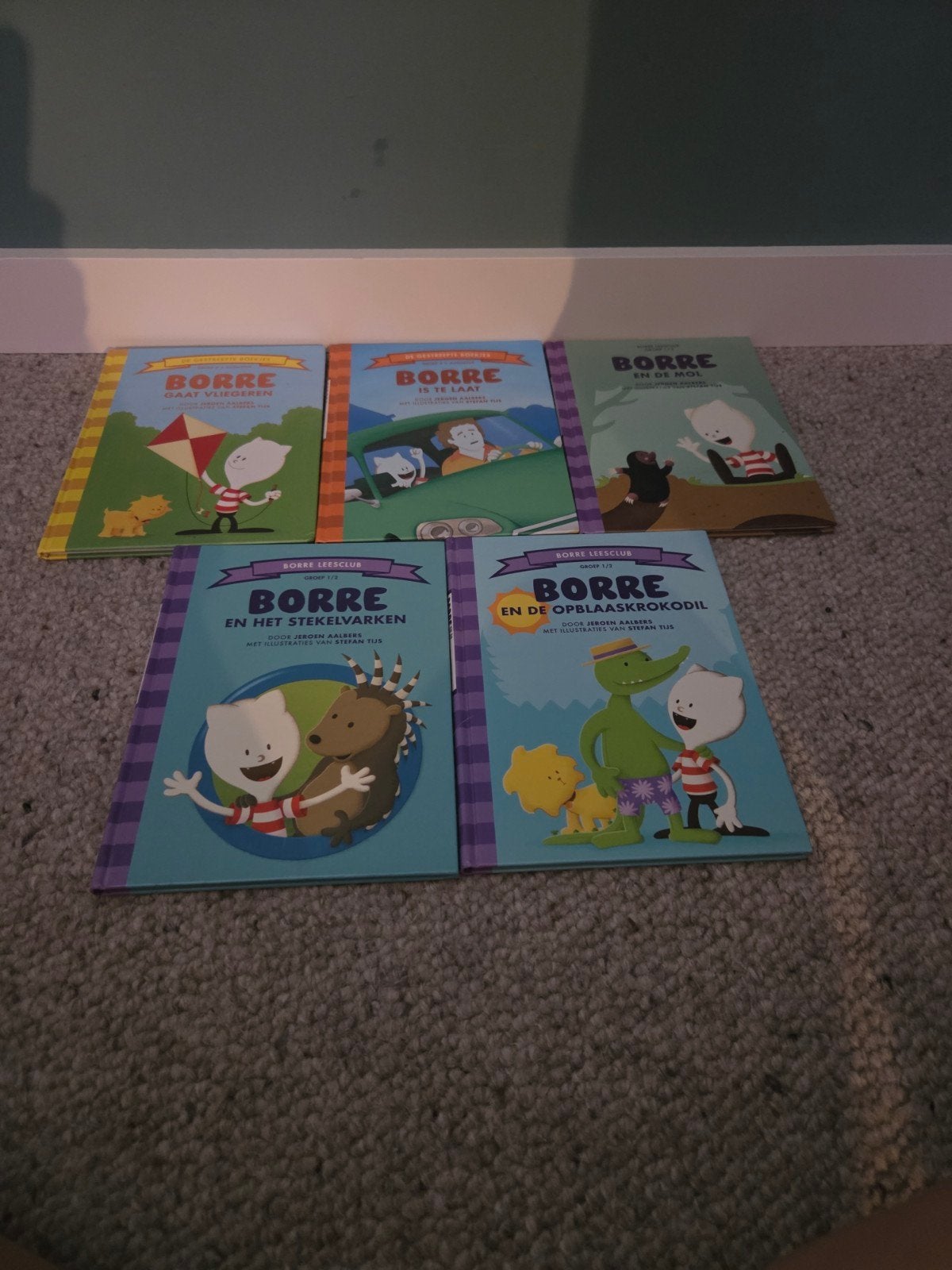 Borre Leesclub Boeken - 5-delige set, Ophalen, Zo goed als nieuw, Fictie algemeen