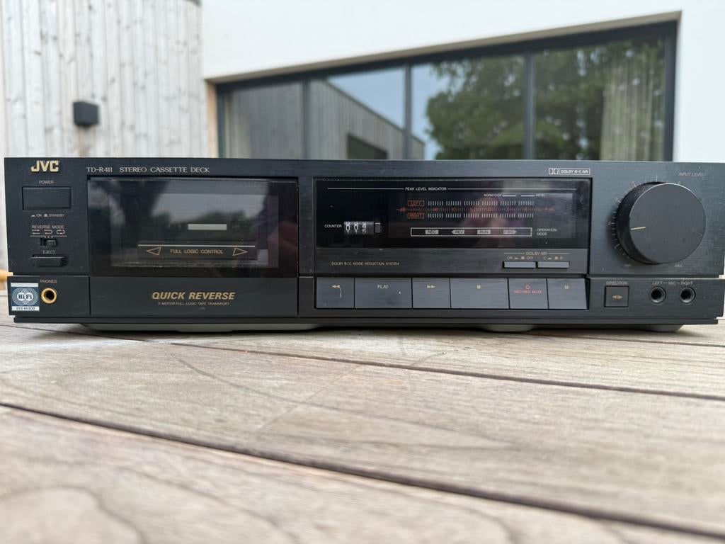 Jvc cassettedeck td-r411, Ophalen, JVC