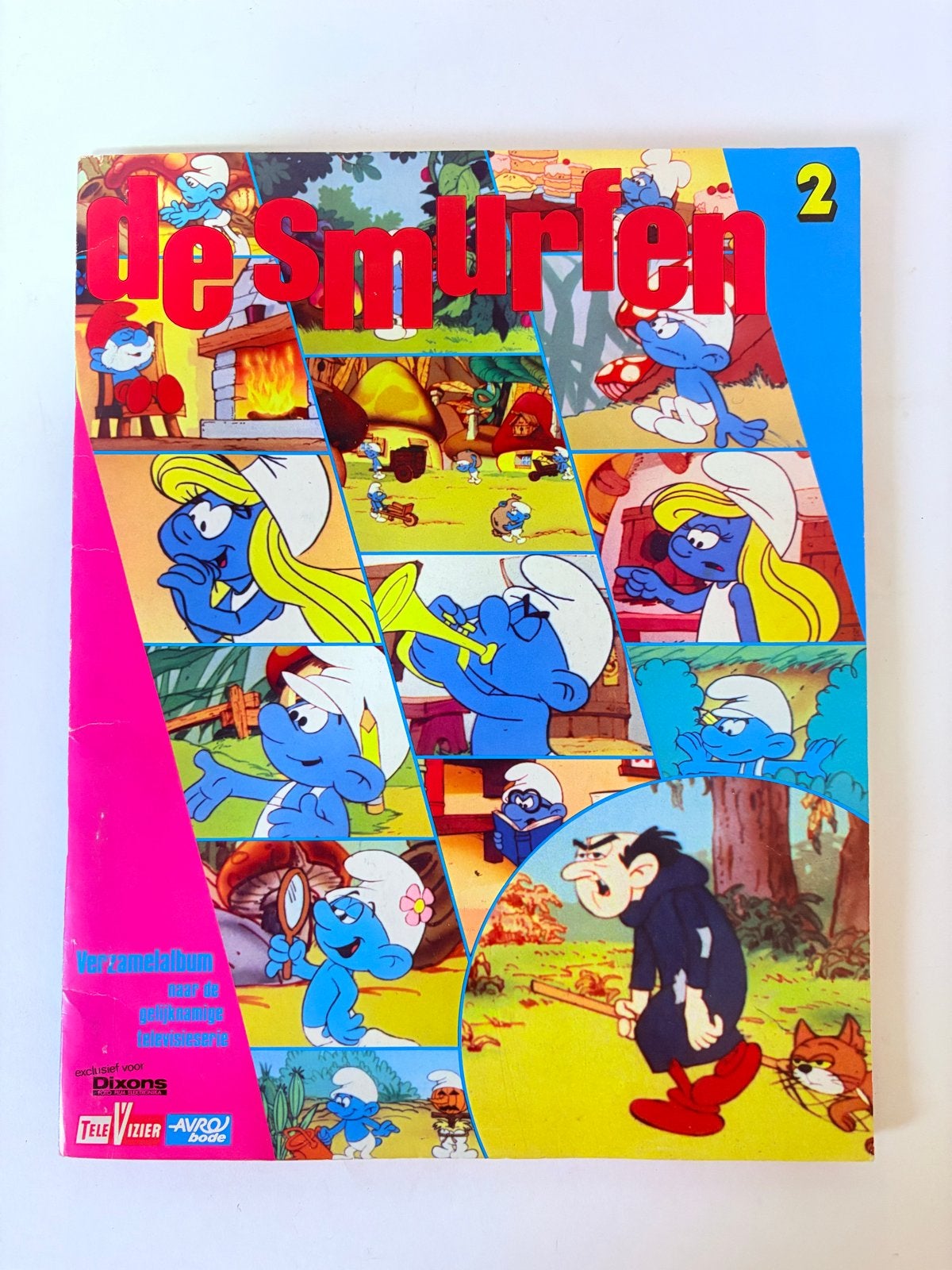 Smurfen Verzamelalbum 1983 - Compleet met stickers, Ophalen of Verzenden, Gebruikt, Verschillende Smurfen, Overige typen