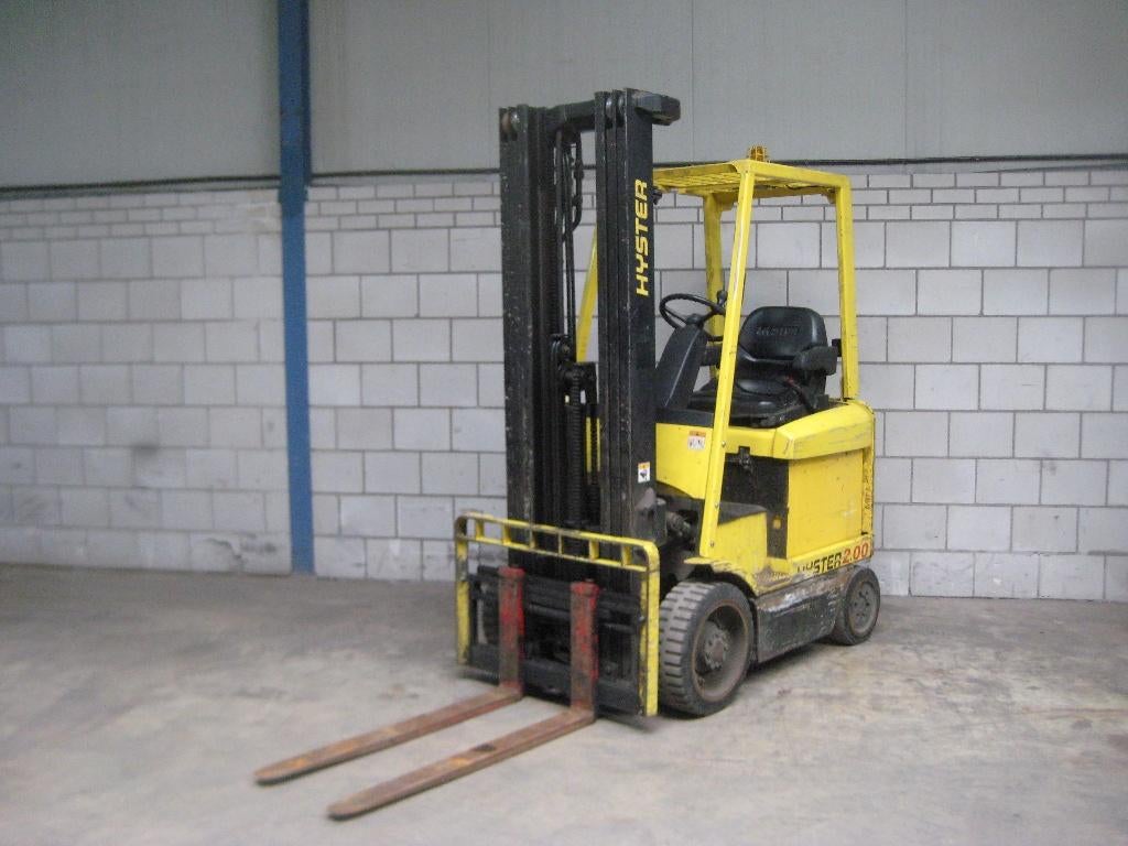 Hyster E2.00XM Elektrisch Triplo + Sideshift. €  2.950,- ex., Heftruck, Ophalen of Verzenden, Hyster, 1000 tot 2000 kg