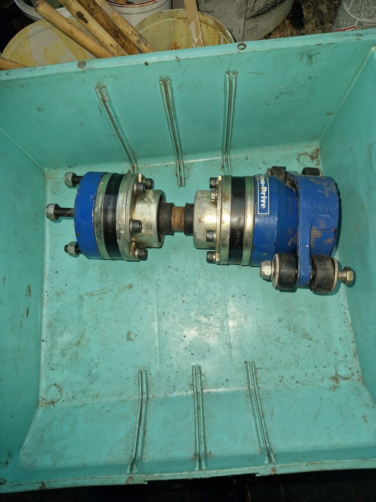 Python-Drive 30 mm voor Boot, Watersport en Boten, Ophalen of Verzenden, Gebruikt, Motor en Techniek, Zeilboot of Motorboot