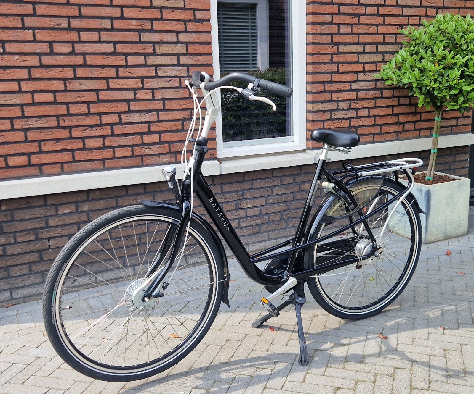 Batavus mambo 57cm moederfiets, Fietsen en Brommers, Fietsen | Dames | Moederfietsen, Ophalen, Gebruikt, Batavus, 56 cm of meer
