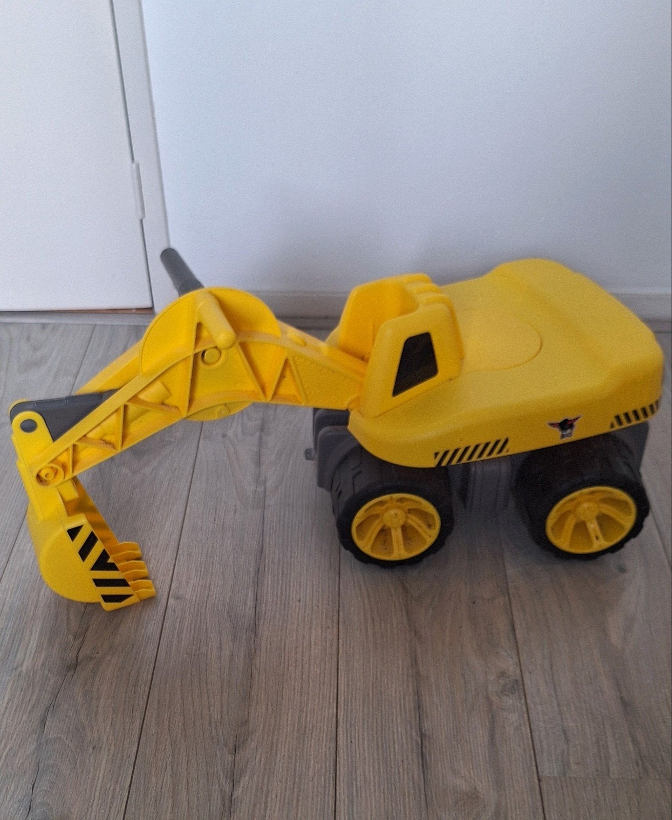 graafmachine en kiepwagen, Ophalen