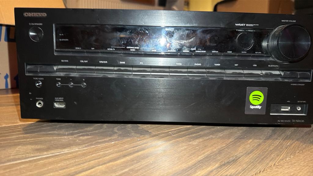 Onkyo TX-NR636 Dolby Atmos 7.2 Receiver 4K HDMI, Audio, Tv en Foto, Versterkers en Receivers, Gebruikt, Ophalen of Verzenden, 60 tot 120 watt