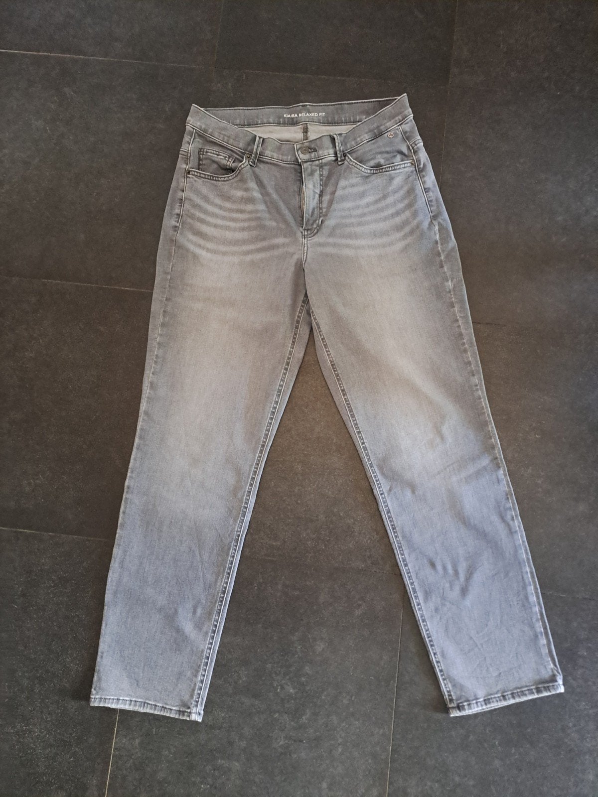 Gerry Weber jeans, Kleding | Dames, Spijkerbroeken en Jeans, Ophalen, Zo goed als nieuw, W33 - W36 (confectie 42/44), Grijs