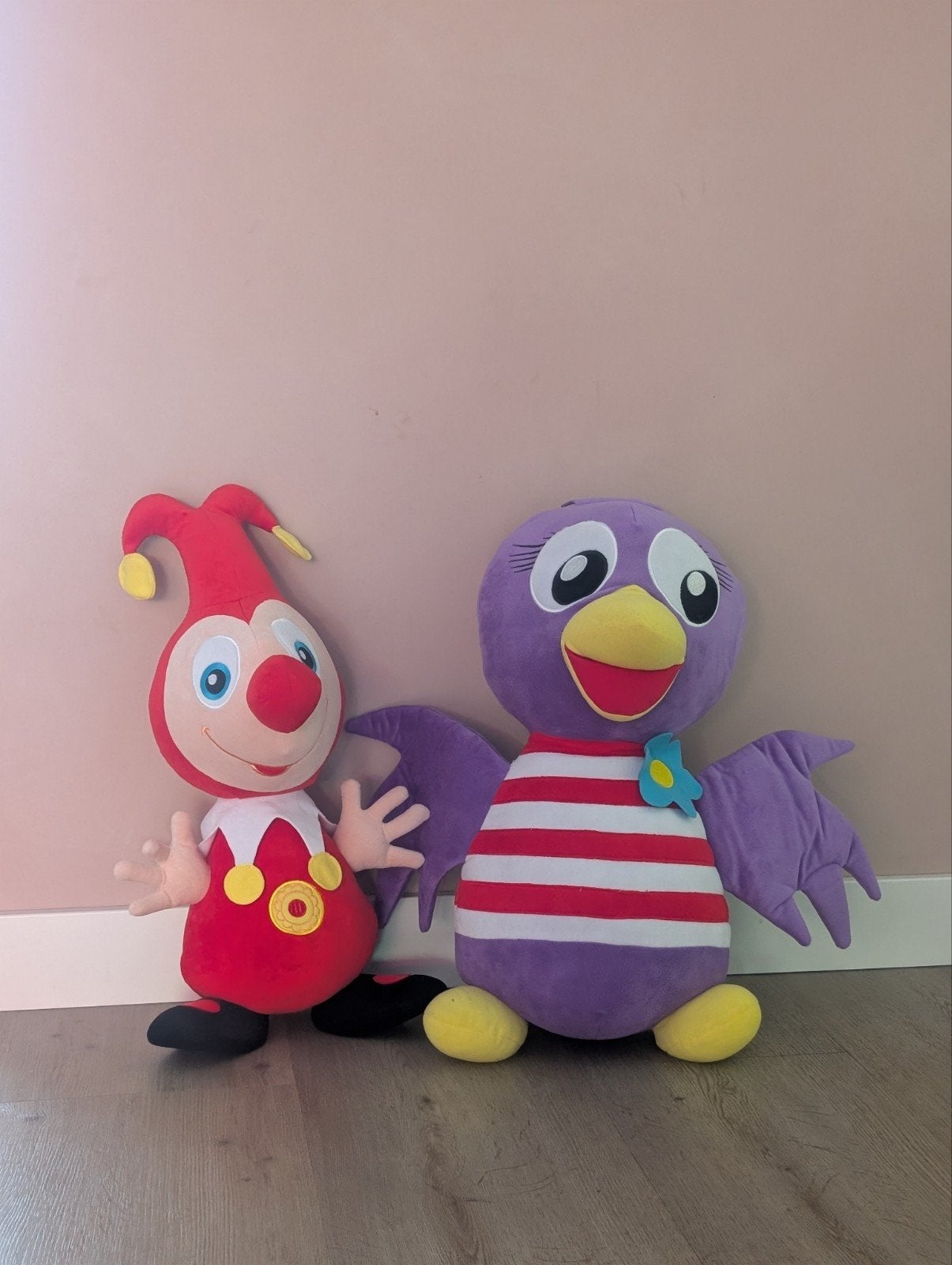 Jokie & Jet knuffels XL 55-60cm, Ophalen, Overige merken, Overige typen, Zo goed als nieuw