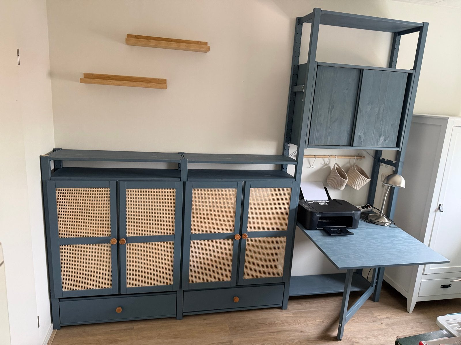 Uitgebreide IKEA IVAR kast, Ophalen of Verzenden, Zo goed als nieuw, 200 cm of meer, Met lade(s)
