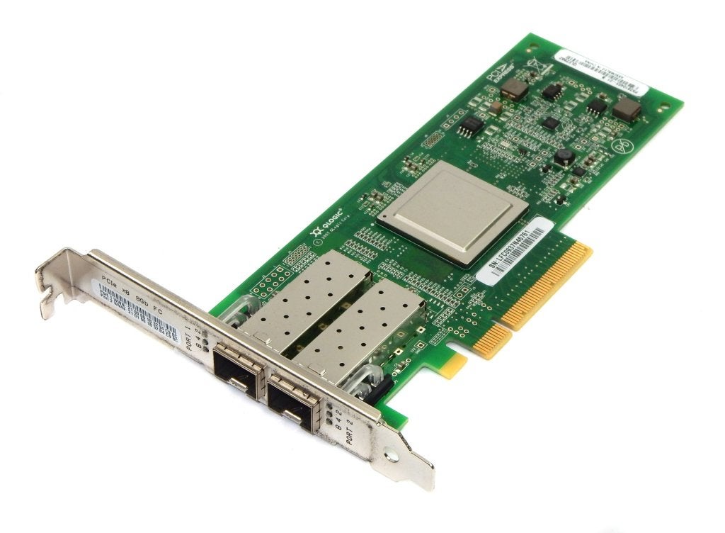 QLogic QLE2562 2-port 8GB SFP+ Full Profile HBA, Computers en Software, Netwerkkaarten, Niet ingevuld, Niet ingevuld, Niet ingevuld