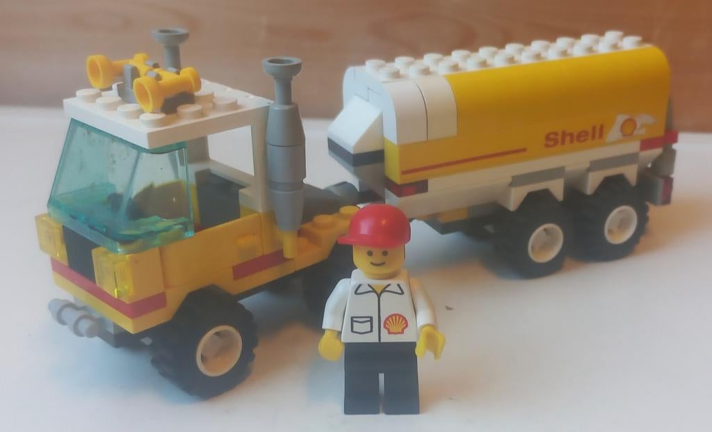 1252 Lego Shell tankwagen vintage., Compleet, Gebruikt, Lego, Ophalen of Verzenden
