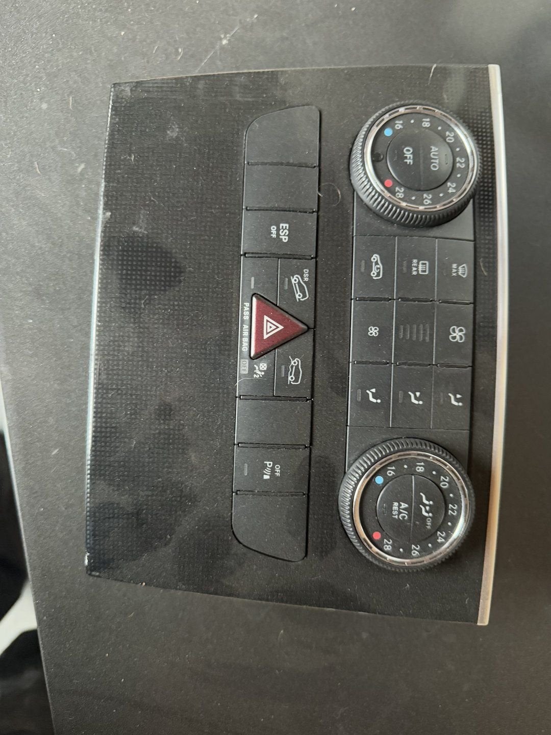 Mercedes-Benz ML W164 climate control panel A2518702089, Auto-onderdelen, Elektronica en Kabels, Mercedes-Benz, Gebruikt, Ophalen of Verzenden