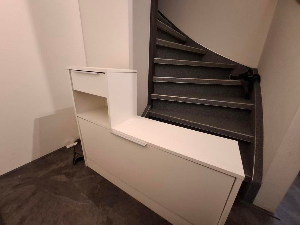 Halkast met kapstok en spiegel, Huis en Inrichting, Ophalen, Gebruikt