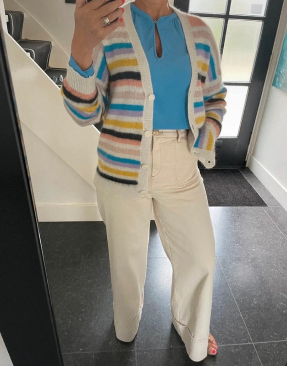 Essentiel Antwerp, super mooi en heel zacht mohair vest, S/M, Ophalen of Verzenden, Zo goed als nieuw, Maat 36 (S), Meerkleurig