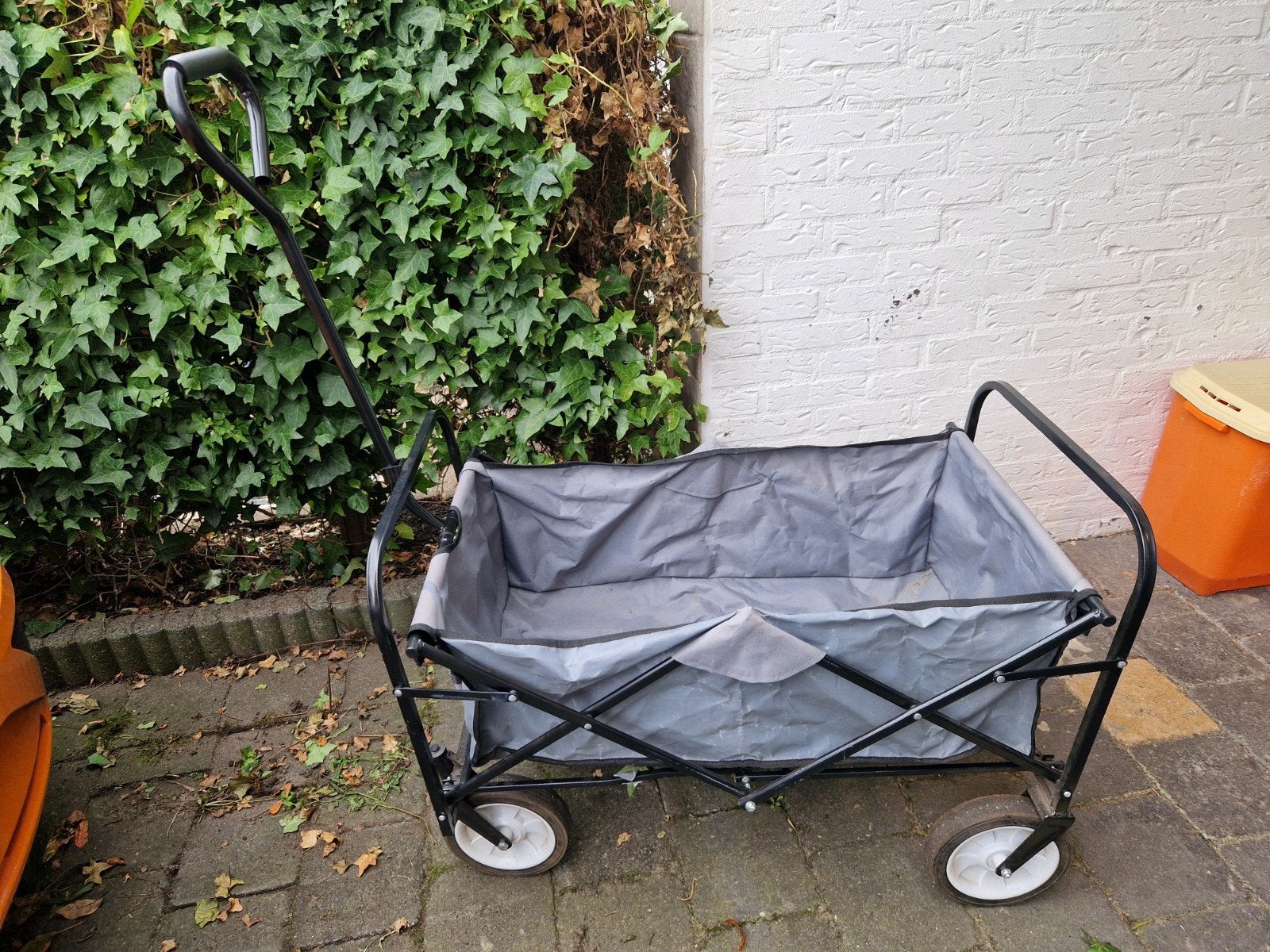 Opvouwbare bolderkar - Ideaal voor uitjes en transport, Ophalen, Opvouwbaar, Gebruikt