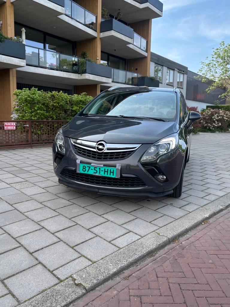 Opel Zafira 1.4T 103KW 2016 Grijs 7 persoons, Auto's, Opel, 4 cilinders, 7 stoelen, Origineel Nederlands, 1364 cc