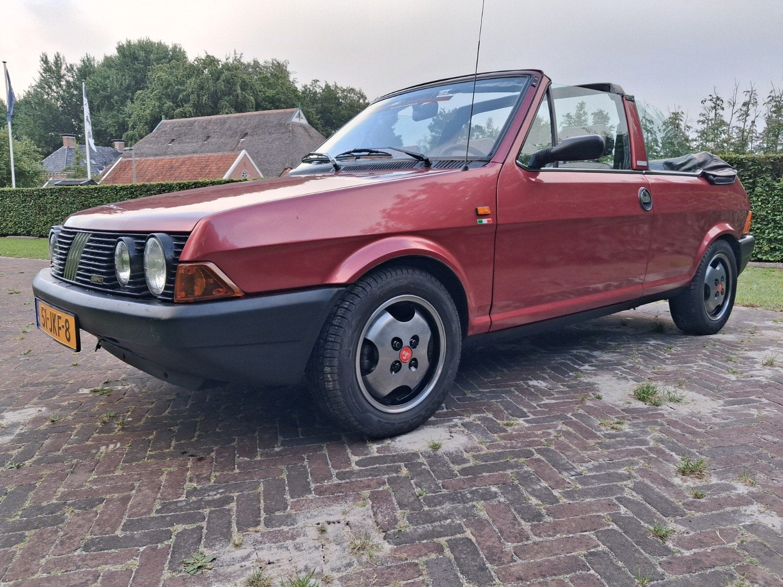 Bertone (Fiat) Ritmo 1.5 85 S Cabrio 1983, Voorwielaandrijving, 1498 cc, Beige, 4 cilinders