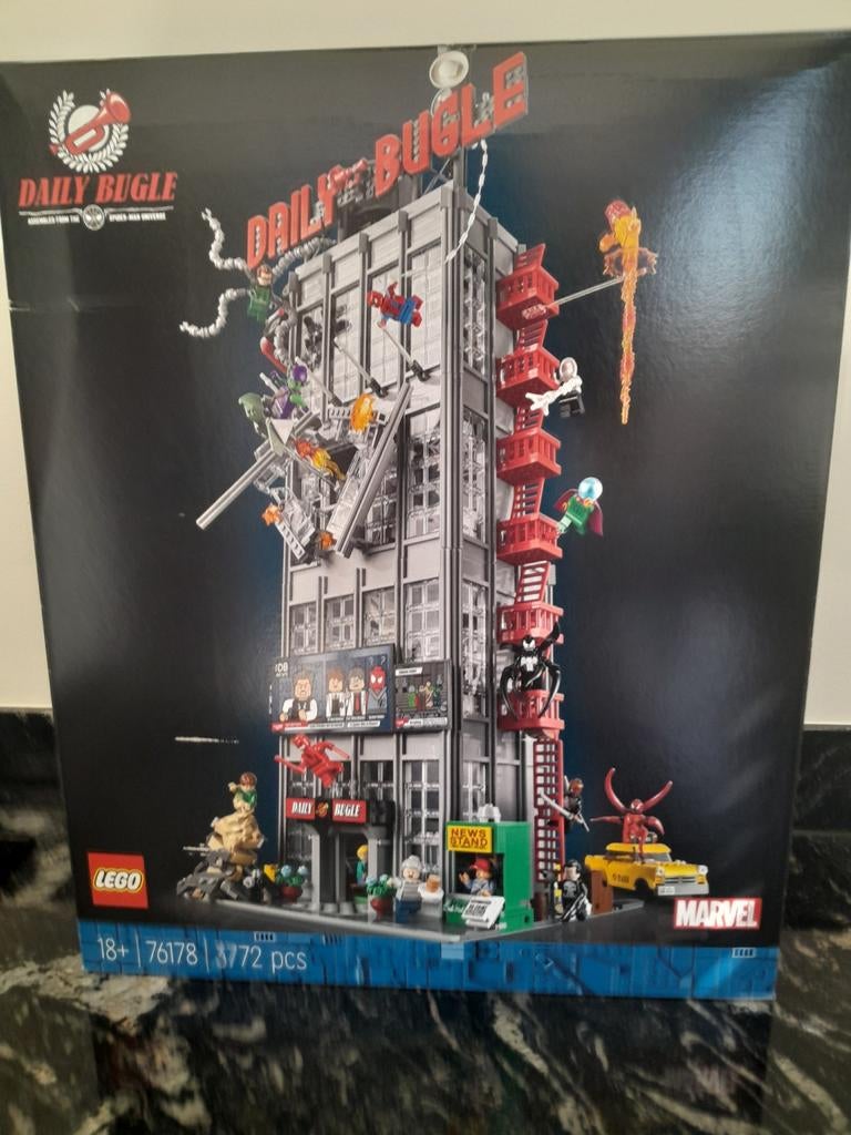 Lego Daily Bugle 76178 - Nieuw in doos (Marvel Spider-Man), Inclusief minifiguren, Marvel, Lego, Nieuw